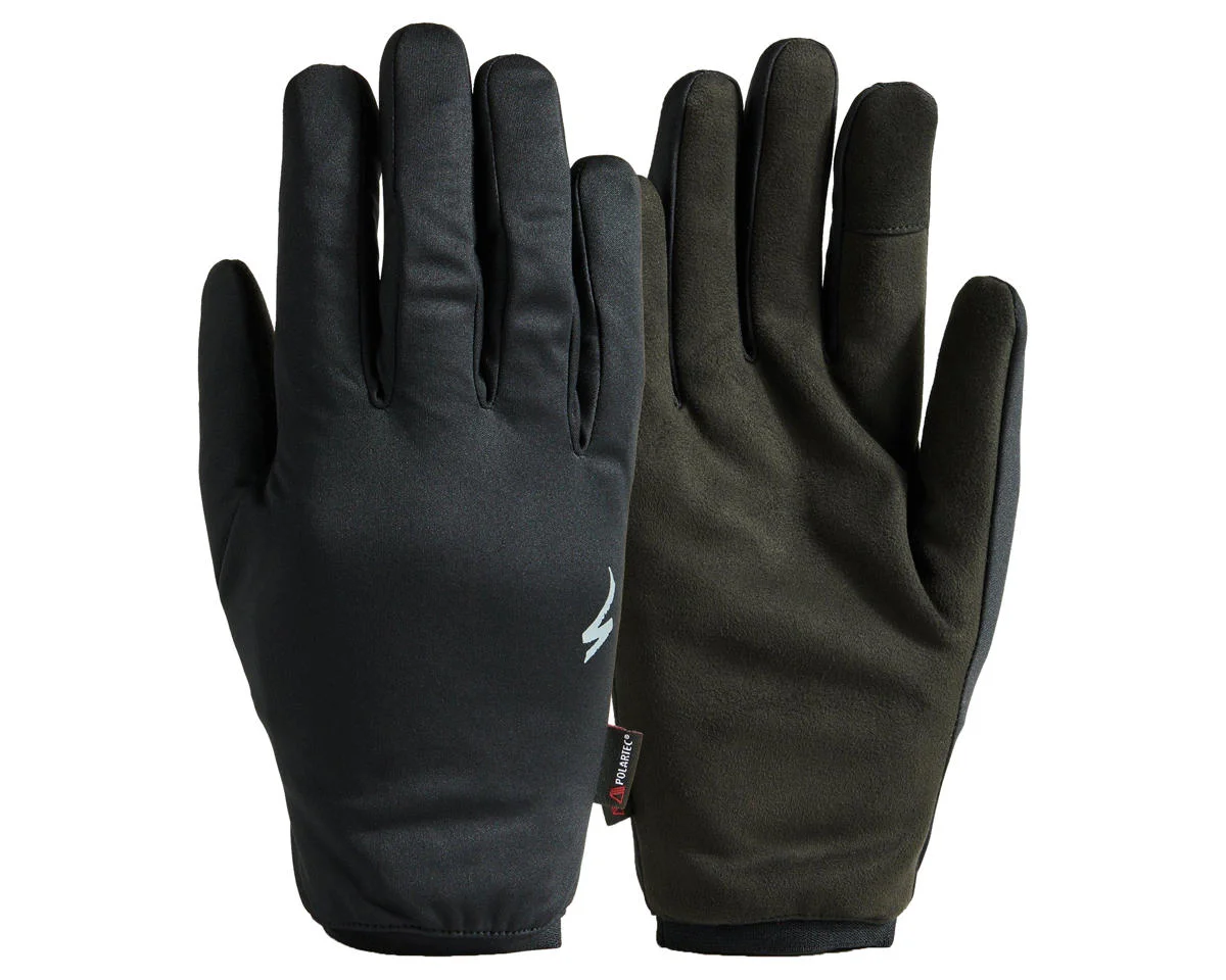 Specialized Waterproof Long Finger Gloves (Black) (M)